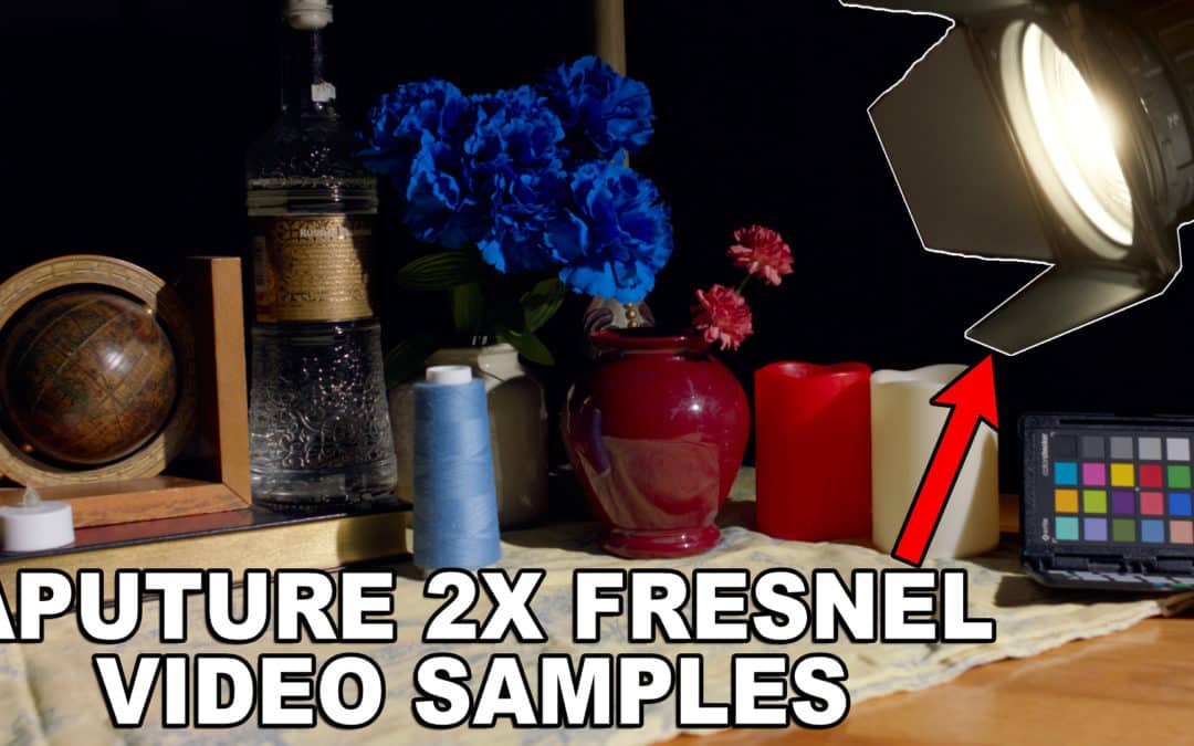 Aputure 2x Fresnel Video Tests Thumbnail